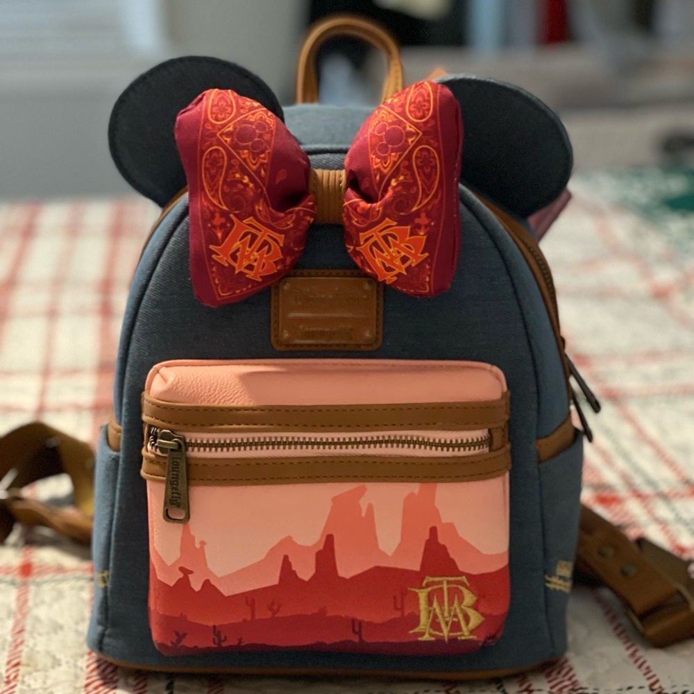 Loungefly minnie main attraction big thunder mountain